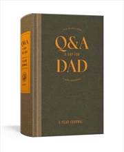 Buy Q&A a Day for Dad : 5-Year Journal