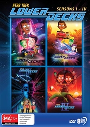 Buy Star Trek - Lower Decks - Season 1-4