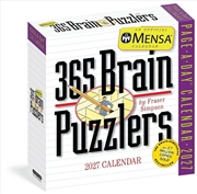 Buy Mensa 365 Brain Puzzlers Page-A-Day Calendar 2027