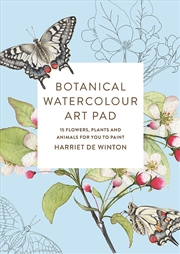 Buy Botanical Watercolour Art Pad