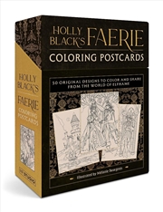 Buy Holly Black's Faerie Coloring Postcards