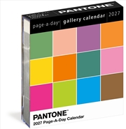 Buy Pantone Page-A-Day Gallery Calendar 2027