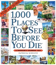 Buy 1,000 Places To See Before You Die Picture-A-Day Wall Calendar 2027
