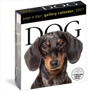Buy Dog Page-A-Day Gallery Calendar 2027