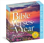 Buy 365 Bible Verses-A-Year Page-A-Day Calendar 2027