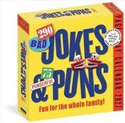 Buy 290 Bad Jokes & 75 Punderful Puns Page-A-Day Calendar 2027