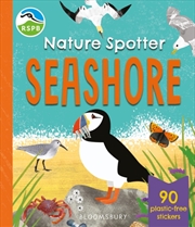 Buy RSPB Nature Spotter: Seashore : A children's sticker guidebook to over 60 seashore birds, bugs, mamm