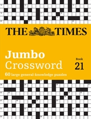 Buy The Times 2 Jumbo Crossword Book 21 : 60 Large General-Knowledge Crossword Puzzles