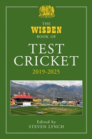 Buy The Wisden Book of Test Cricket 2019–2025