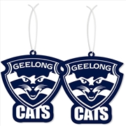 Buy AFL - Geelong Air Freshener S/2