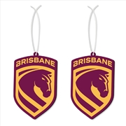 Buy Nrl - Broncos Air Freshener S/2