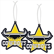 Buy Nrl - Cowboys Air Freshener S/2