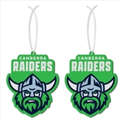 Buy Nrl - Raiders Air Freshener S/2