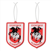 Buy Nrl - St George Dragons Air Freshener S/2