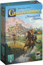 Buy Carcassonne Expansion 5 - Messenger And Mayor (2025 Redesign)