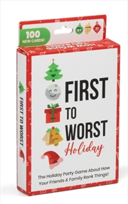 Buy First To Worst - Holiday Edition (Tuck Box)