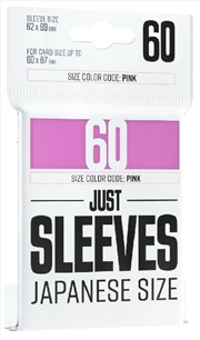 Buy Gamegenic Just Sleeves Japanese Size Pink