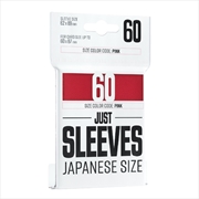 Buy Gamegenic Just Sleeves Japanese Size Red