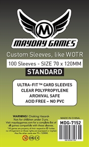 Buy Mayday - Special Xl Standard Sleeves (70*120 Mm) (Pack Of 100)