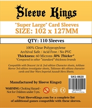 Buy Sleeve Kings Board Game Sleeves "Super Large" (102Mm X 127Mm) (110 Sleeves Per Pack)