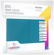 Buy Gamegenic Prime Card Sleeves Blue (66Mm X 91Mm) (100 Sleeves Per Pack)