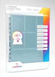 Buy Gamegenic Ultrasonic 9 Pocket Pages Toploading 10Pcs Pack