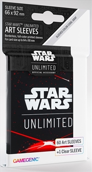 Buy Gamegenic Star Wars Unlimited Art Sleeves - Space Red