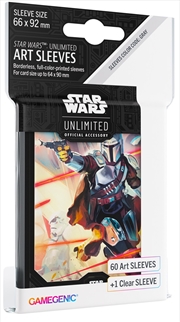 Buy Gamegenic Star Wars Unlimited Art Sleeves - Mandalorian