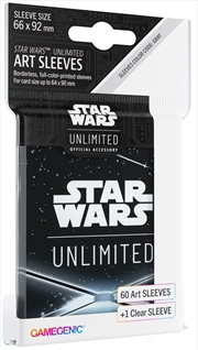 Buy Gamegenic Star Wars Unlimited Art Sleeves - Card Back Black