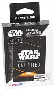Buy Gamegenic Star Wars Unlimited Art Sleeves - Card Back Orange