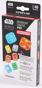 Buy Gamegenic Star Wars Unlimited Premium Tokens Pro Expansion Pack