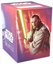 Buy Gamegenic Star Wars Unlimited Soft Crate - Qui-Gon Jinn