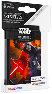 Buy Gamegenic Star Wars Unlimited Art Sleeves - Kylo Ren