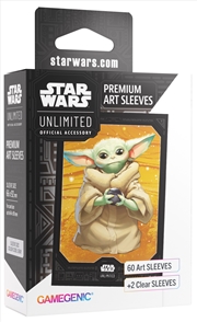 Buy Gamegenic Star Wars Unlimited Premium Art Sleeves - Grogu