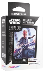 Buy Gamegenic Star Wars Unlimited Premium Art Sleeves - Darth Maul
