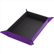 Buy Gamegenic Magnetic Dice Tray Rectangular Black/Purple