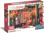 Buy Clementoni Puzzle Old Toy Shop Poster Included 500 Pieces