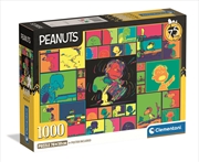 Buy Clementoni Puzzle Peanuts 75 Years Poster Included 1,000 Pieces