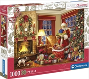 Buy Clementoni Puzzle Santa's Visit 1000 Pieces