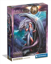 Buy Clementoni Puzzle Anne Stokes Dragon Mage 1,000 Pieces