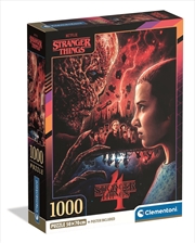 Buy Clementoni Puzzle Stranger Things S4 1,000 Pieces