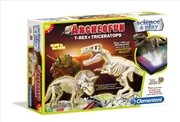 Buy Clementoni Science & Play Archeogiocando Skeleton T-Rex & Triceratop Dig Kit