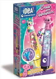 Buy Clementoni Small Highlighter Lab - Trendy Animals