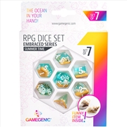 Buy Gamegenic Embraced Series - Summer Time - Rpg Dice Set (7Pcs)