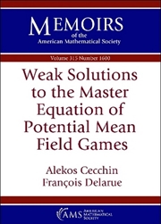 Buy Weak Solutions to the Master Equation of Potential Mean Field Games