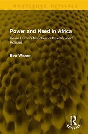 Buy Power and Need in Africa