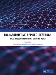 Buy Transformative applied research