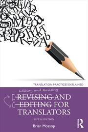 Buy Revising and Editing for Translators