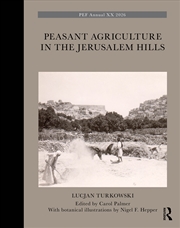 Buy Peasant Agriculture in the Jerusalem Hills