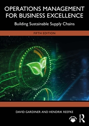 Buy Operations Management for Business Excellence